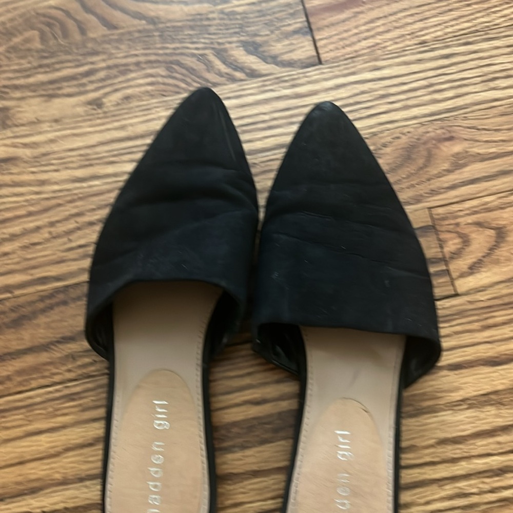 Madden girl black mules - Picture 2 of 4